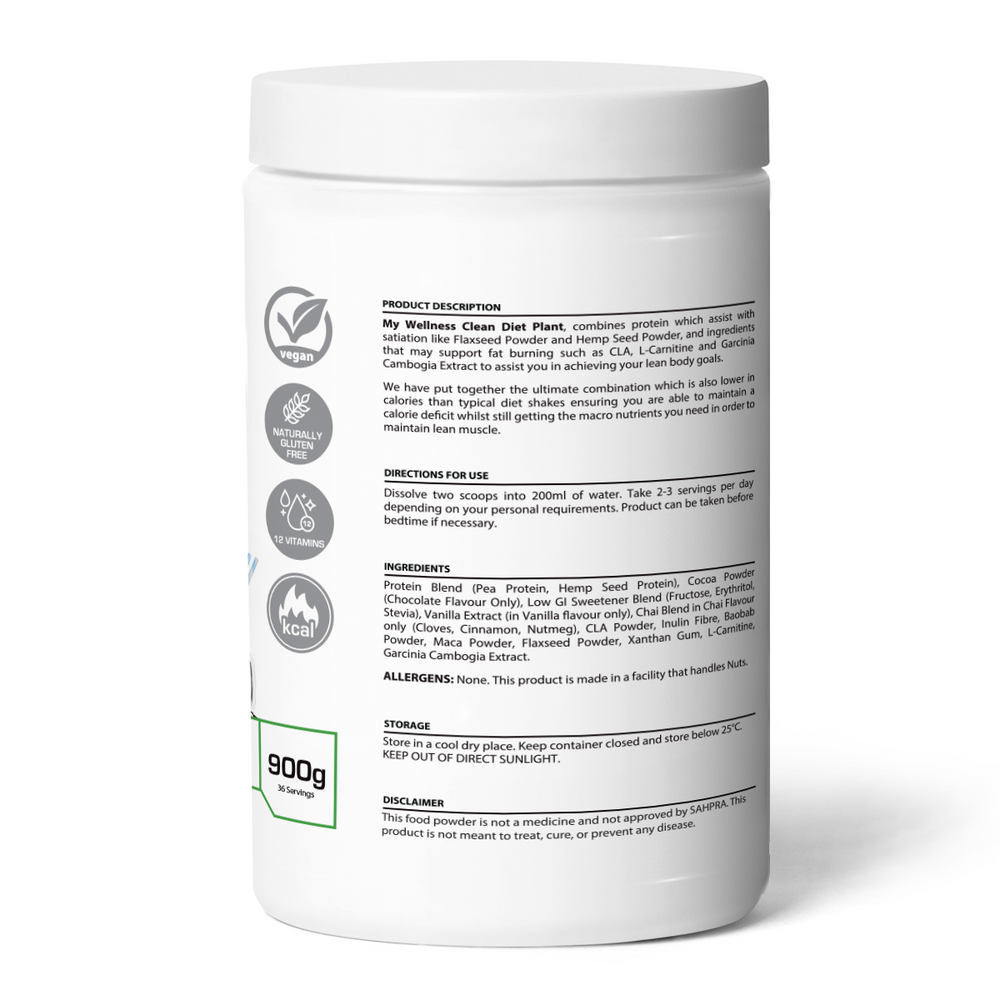 
                      
                        My Wellness Clean Diet Plant 900g
                      
                    