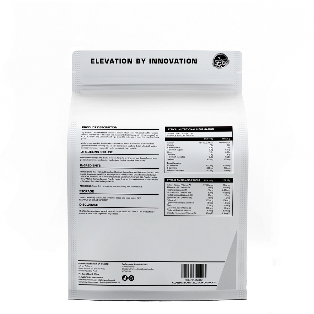 
                      
                        My Wellness Clean Diet Plant
                      
                    