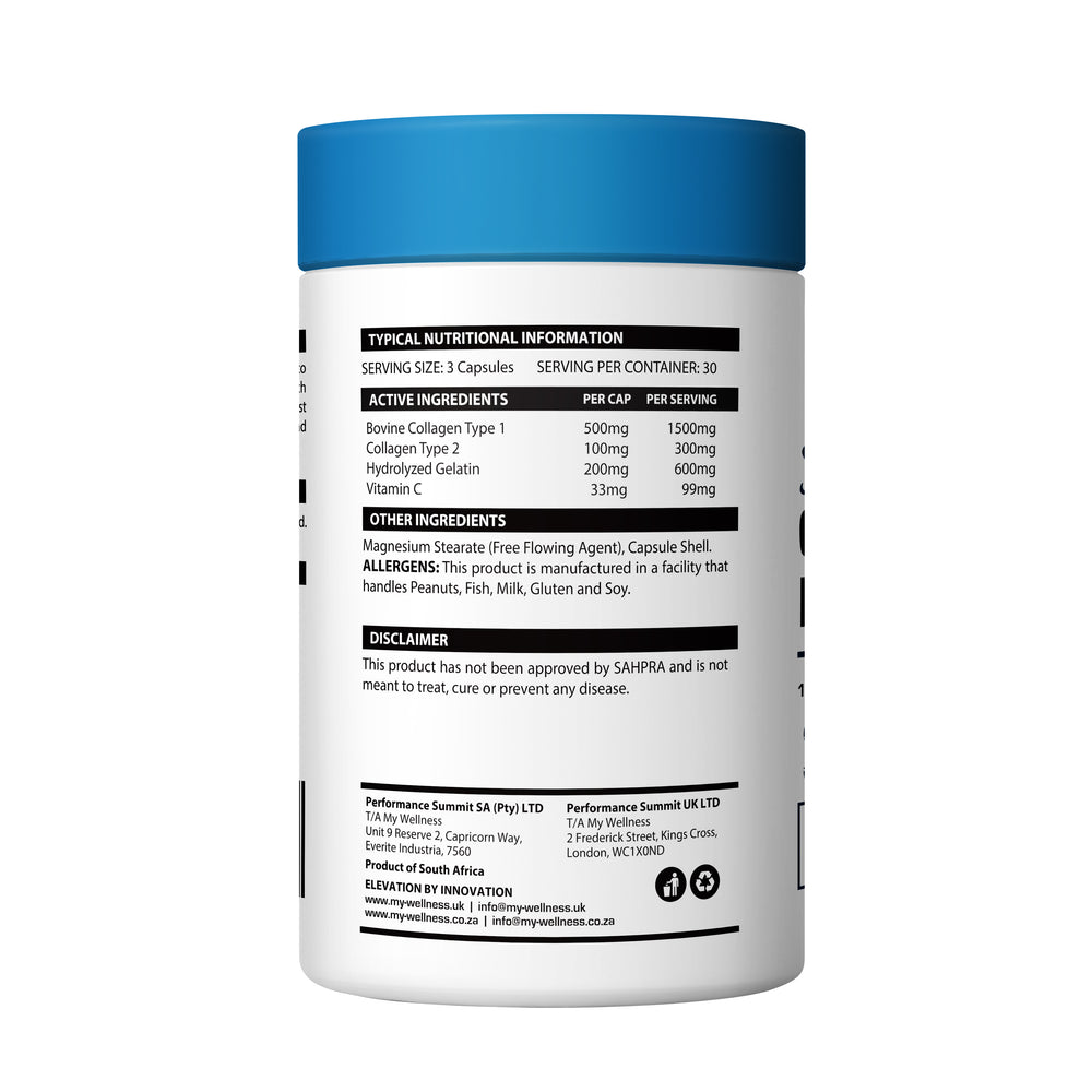 
                      
                        My Wellness Super Collagen Peptides 90 Gelatine Capsules
                      
                    