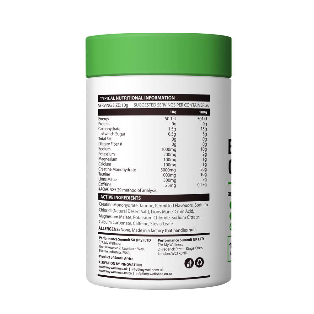 My Wellness Electro-Lit Creatine 200g Pink Lemonade