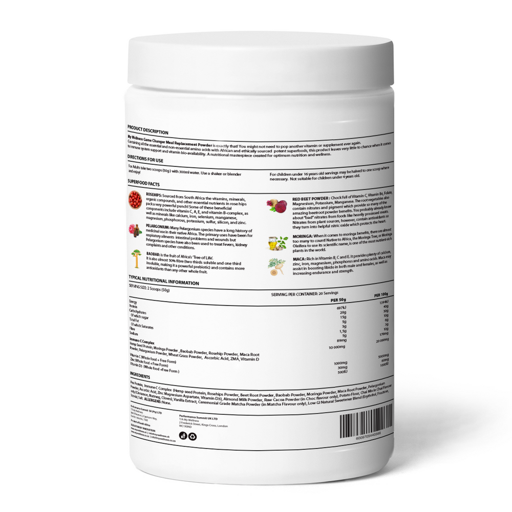 
                      
                        My Wellness Game Changer Meal Replacement 1kg
                      
                    