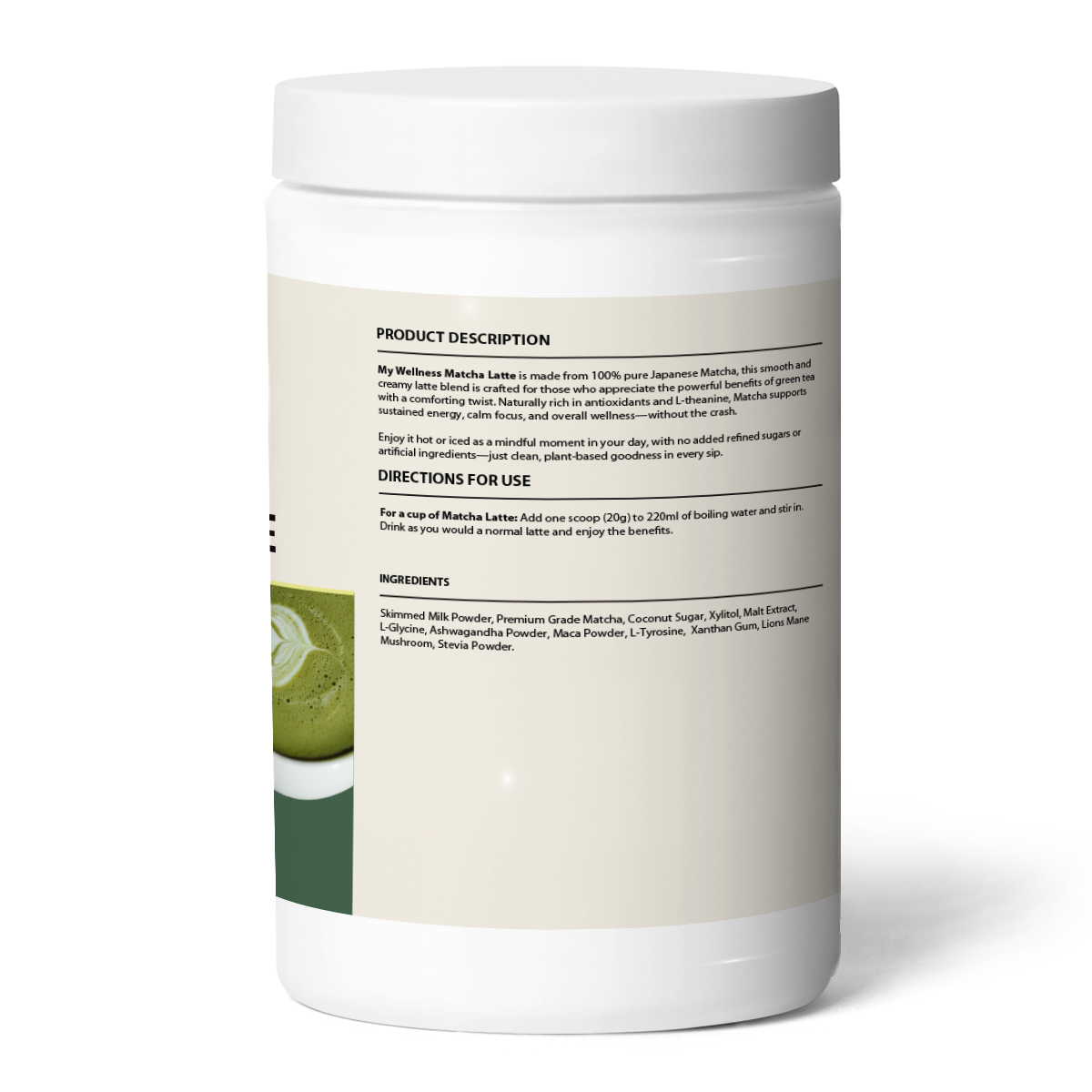 Green Tea Matcha Latte 400g