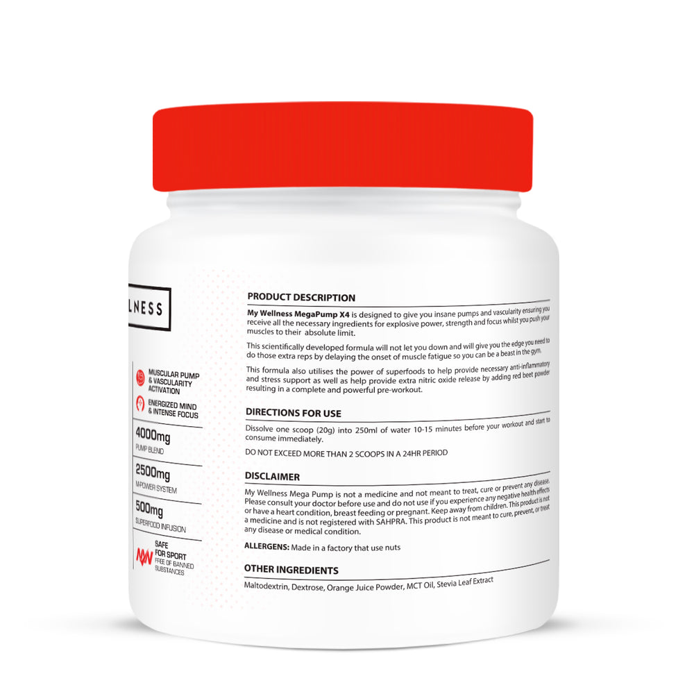 My Wellness Mega-PumpX4 500g