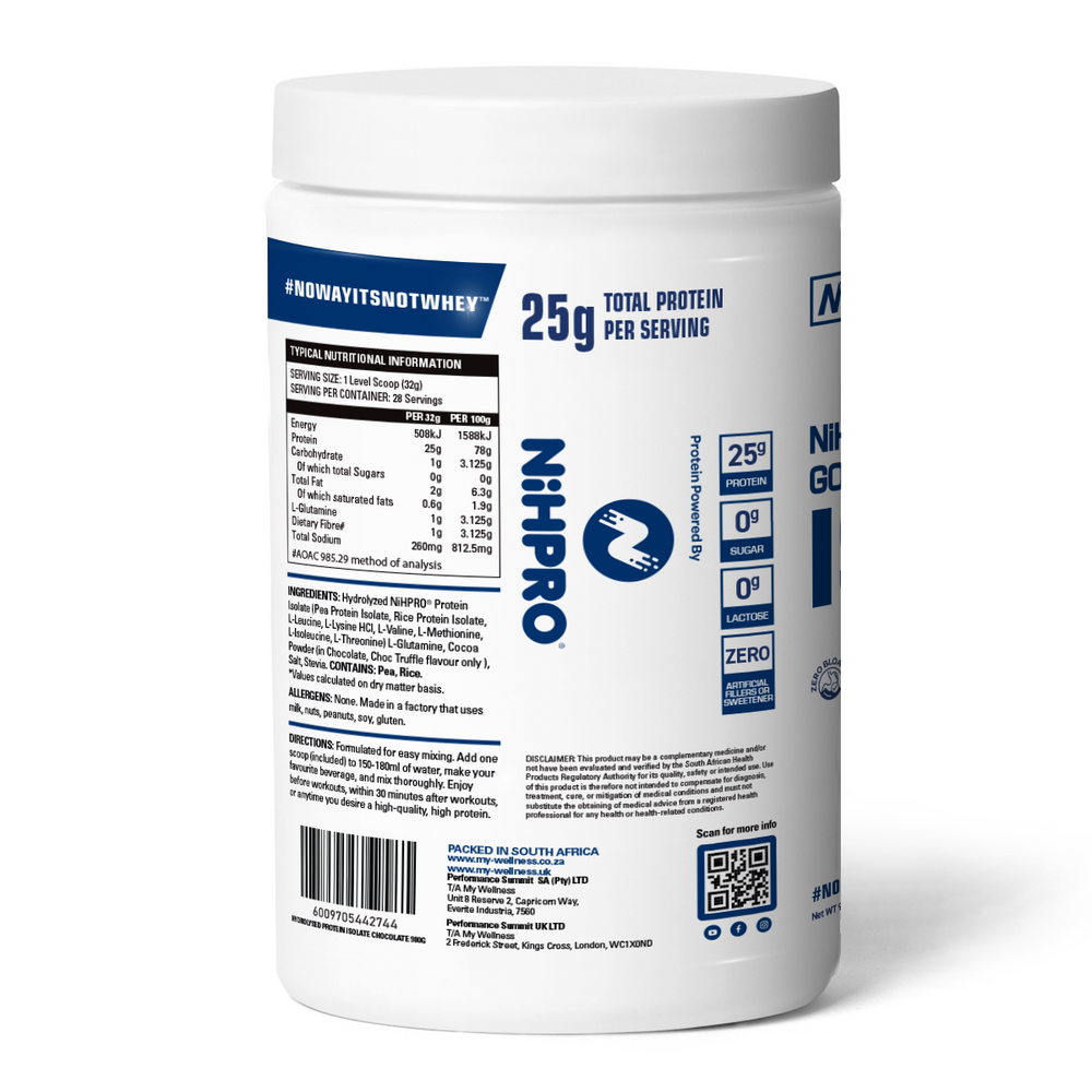 
                      
                        NiHPRO® Gourmet Protein Isolate 900g
                      
                    