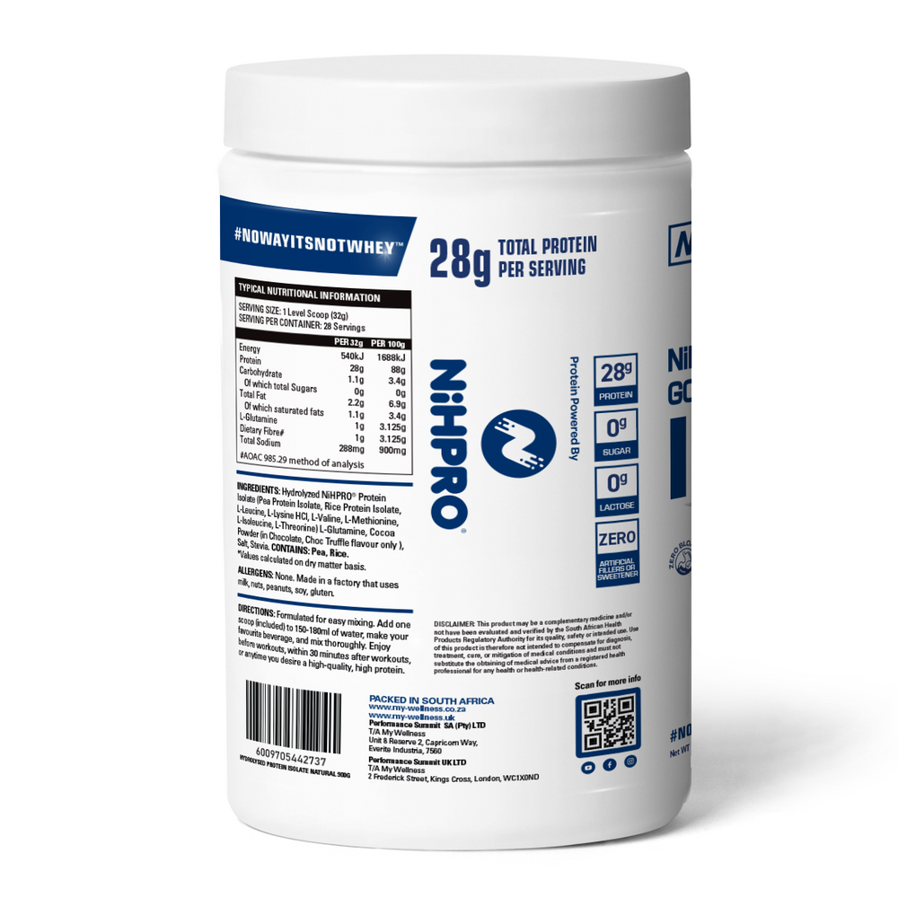 
                      
                        NiHPRO® Gourmet Protein Isolate 900g
                      
                    