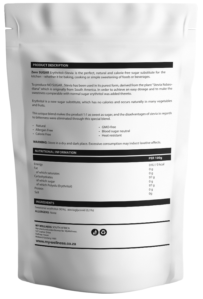 My Wellness Zero Sugar Natural Sweetener 500g