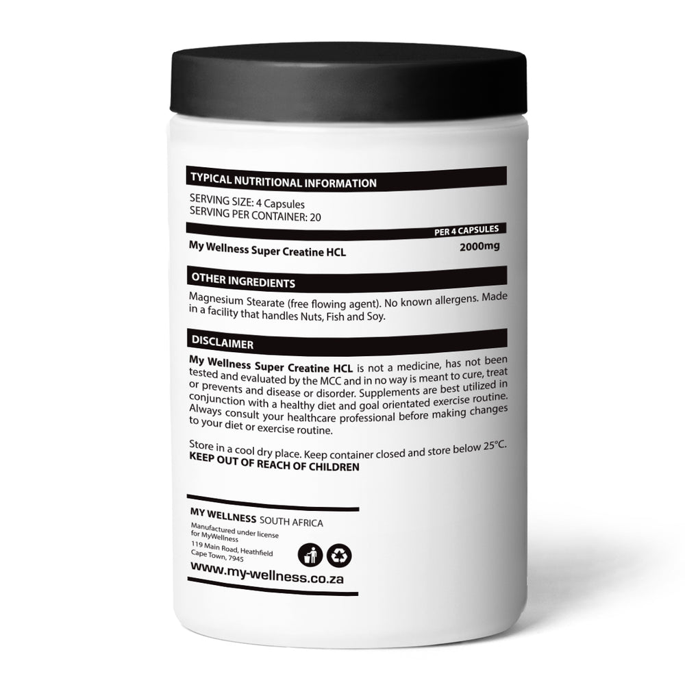 
                      
                        My Wellness Super Creatine HCL 80 Veggie Caps
                      
                    