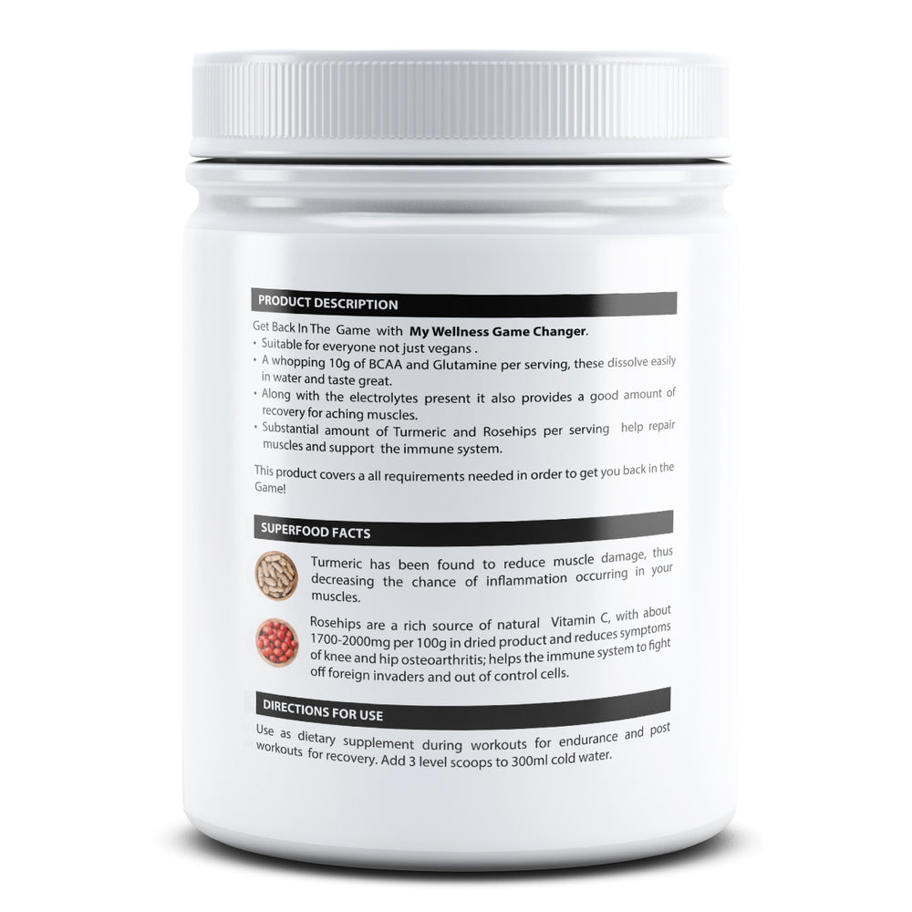 
                      
                        My Wellness Game Changer Intra and Recovery Citrus 500g
                      
                    